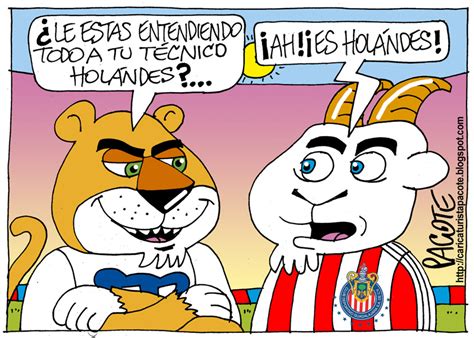 Unam pumas have won each of their last five mexico apertura meetings with chivas guadalajara; CARICATURISTA PACOTE: CHIVAS VS. PUMAS