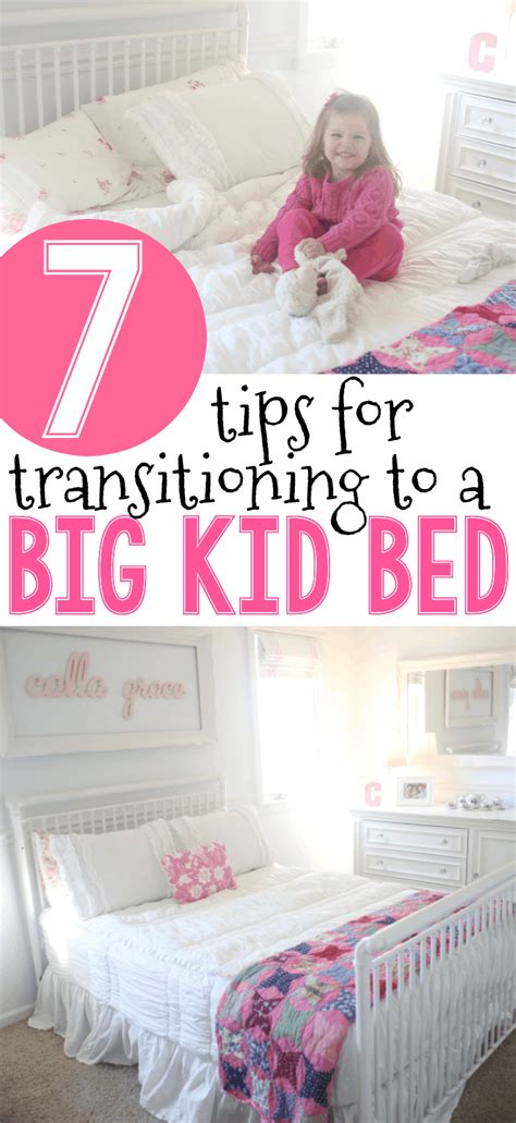 A few tips and observations from our experience that will hopefully make your toddler's crib to toddler bed or big boy/girl bed a bit easier… 7 Tips for Transitioning to a Big Kid Bed | Kid beds ...