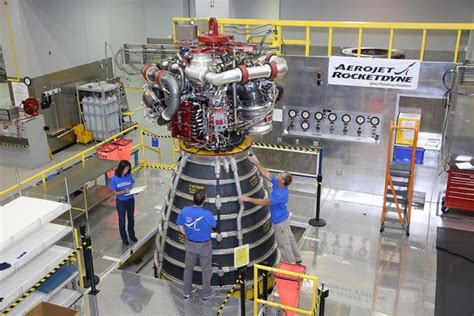 All Four Rocket Engines Attached To The Sls Core Stage For Artemis I