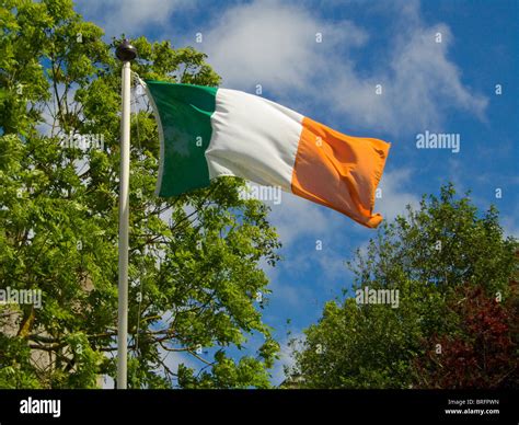 Irish Flag Flying Hi Res Stock Photography And Images Alamy