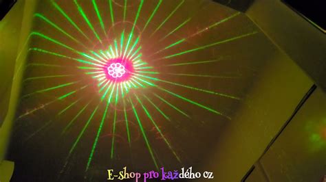 Laserový Projektor Star Shower Motion Laser Light Blue Youtube