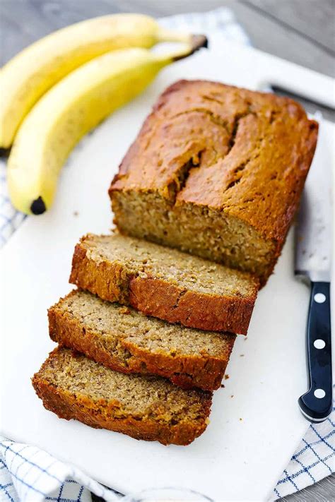 Ultra Moist Healthy Banana Bread Made With Olive Oil Recipe Best