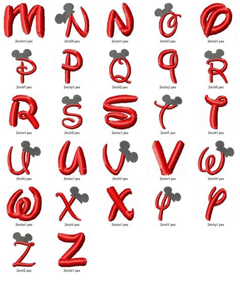 18 Alphabet Disney Font Images Disney Font Alphabet Letter Printables
