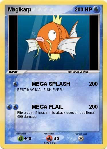 Pokémon Magikarp 1540 1540 Mega Splash My Pokemon Card