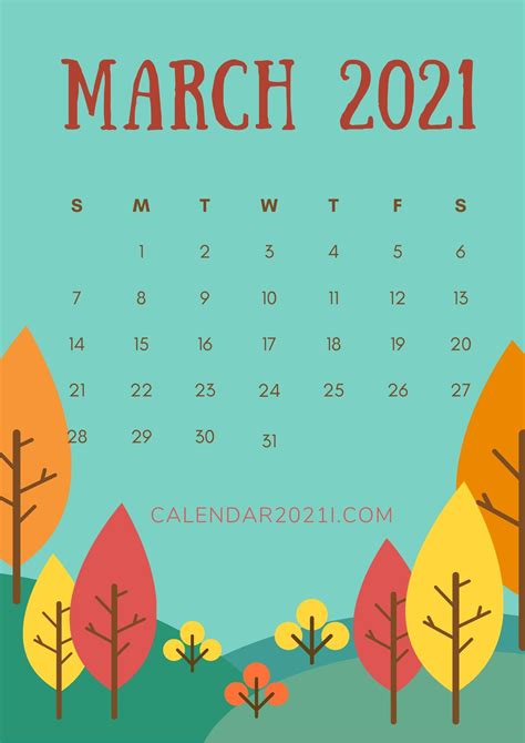 Wallpaper Kalender Maret 2021 Aesthetic Sie Können Die Kalender Auch