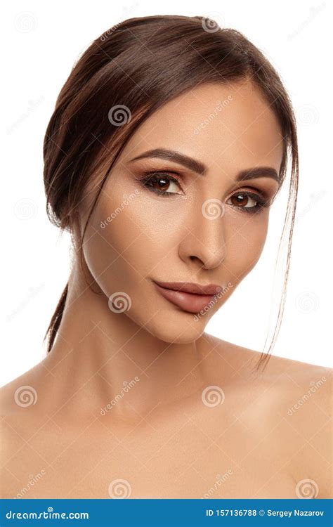 Wallpaper Pose Model Portrait Makeup Dress Brunette My Xxx Hot Girl