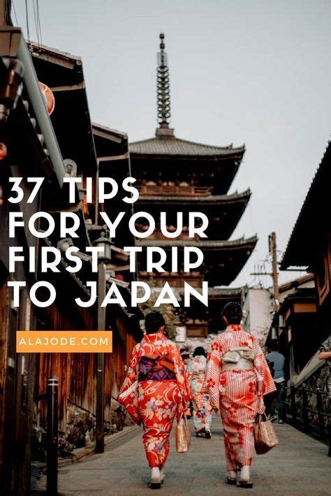 37 Tips For Your First Trip To Japan Viajes Japan Travel Tips