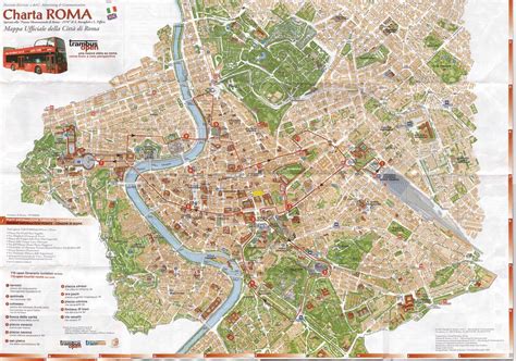Mapa Do Centro De Roma