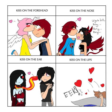 Cute Kiss Meme By Sleepyhoneybee On Deviantart