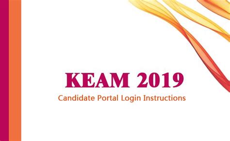 Keam 2020 | engineering option registration details. KEAM 2019 Candidate Portal Login Instructions - Mix India