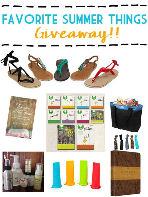 Favorite Summer Things Giveaway 300 Value Thriving Home