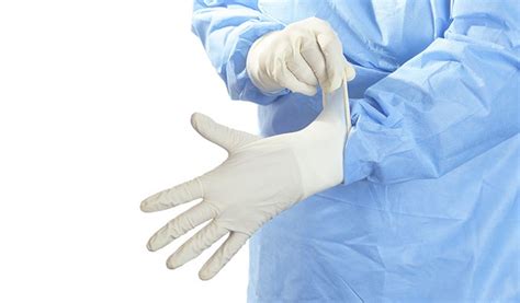 How To Put On Sterile Gloves With A Gown 6 Steps Allied Usa