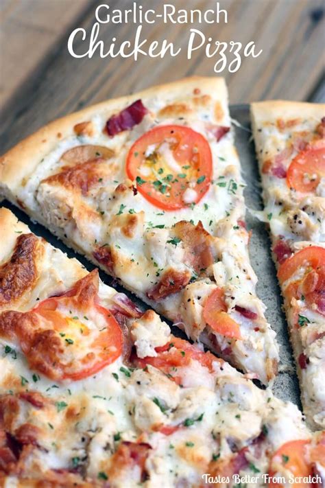 Garlic Ranch Chicken Pizza Hello Summer I Heart Nap Time