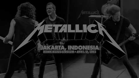 Metallica Jakarta Indonesia April 11 1993 Youtube