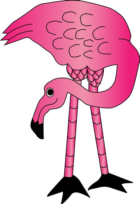 Flamingo Svg File Walkerleo