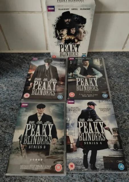 Bbc Peaky Blinders Series 1 4 Boxset Dvd 8 Discs £699 Picclick Uk