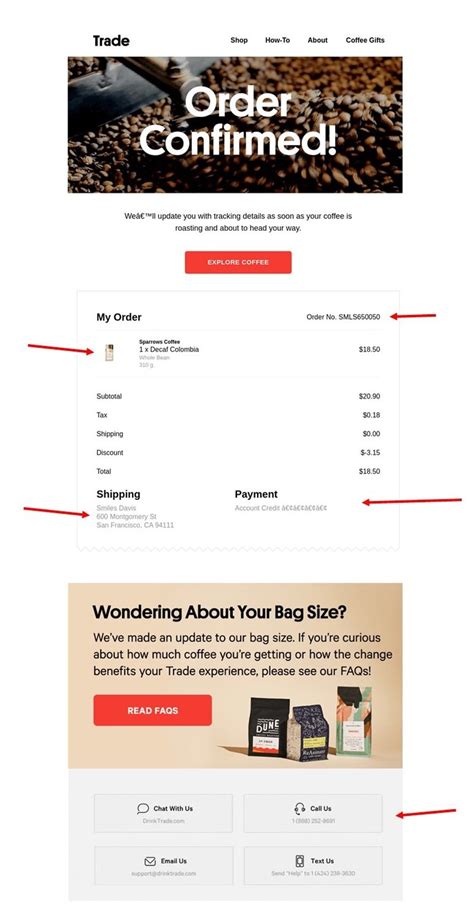 How To Write Order Confirmation Emails 7 Brand Examples