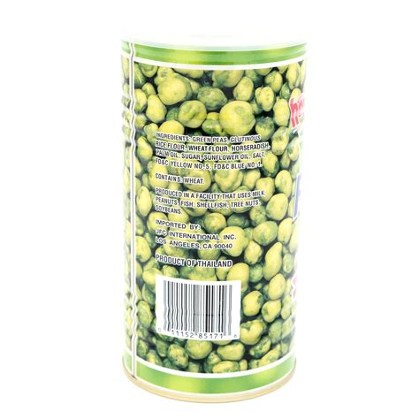 Hapi Hot Wasabi Flavored Peas Oz G Well Come Asian Market