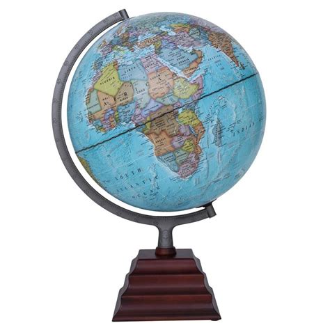 The Pacific A Classic Blue Oceans Globe Waypoint Geographic