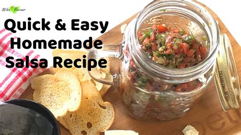 This is one of the easiest recipes and it tastes amazing! Quick and Easy Restaurant Style Salsa Recipe | The Best ...