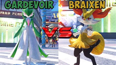 Pokken Tournament DX Gardevoir Vs Braixen YouTube