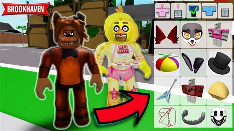 HOW TO TURN INTO FNAF Characters In Roblox Brookhaven ID Codes