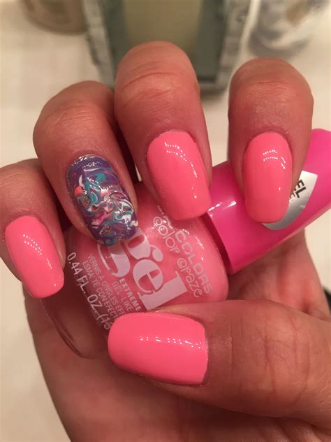 Pink color represents charming, nice, romantic, cute, babies and little girls. LA Colors Gel polish in the hot pink color POSH. | Pink ...