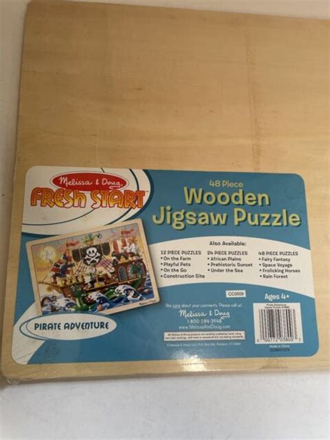 Melissa And Doug Frolicking Horses Wooden Jigsaw Puzzle Fresh Start