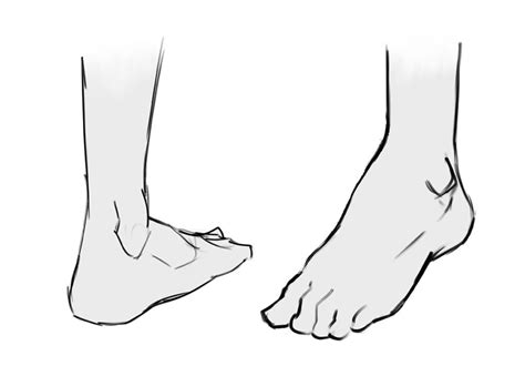 How To Draw Human Feet Permissioncommission