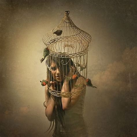 Bird Cage Birds Cage Fear Girl Horror Rosie Hardy The Caged Bird