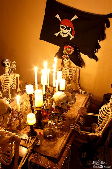 How To Host A Pirate Dinner Party Halloween Party Ideas Michelle S Party Plan It