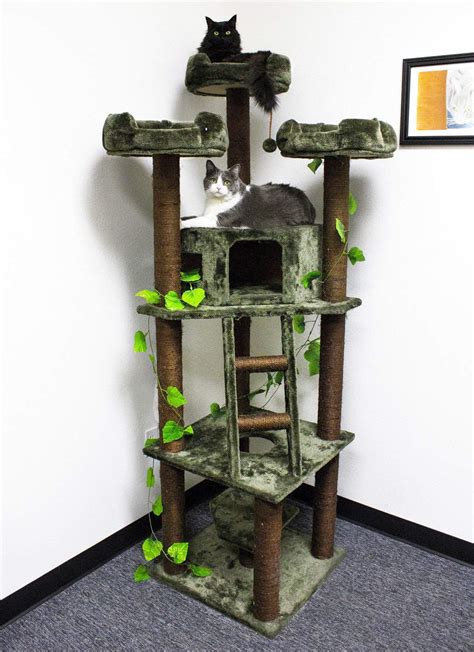 Cozycatfurniture Large Cat Towers Extra Tall Cat Trees With Condos