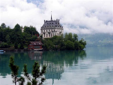 Castle Seeburg Iseltwald Switzerland Tourist Attractions Most