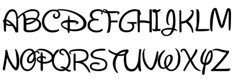 New Walt Disney Font Regular Font Download For Free Ffon
