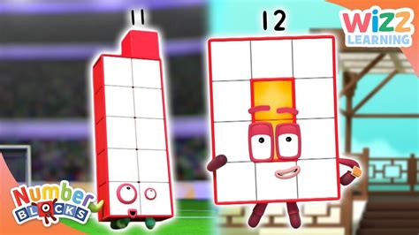 Numberblocks Eleven And Twelve Learn To Count Wizz Learning Youtube