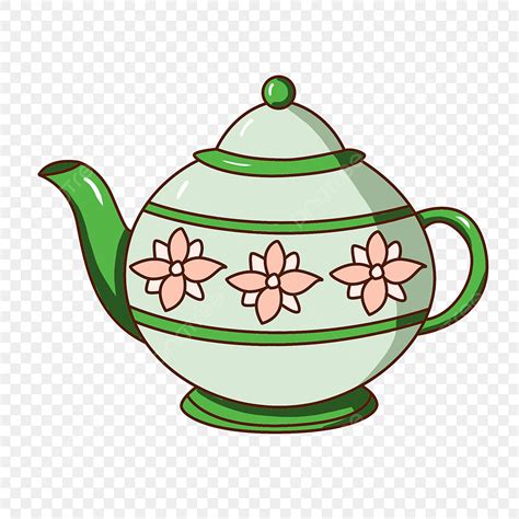 Teapots Png Image Green Teapot Beautiful Teapot Cartoon Teapot Hand