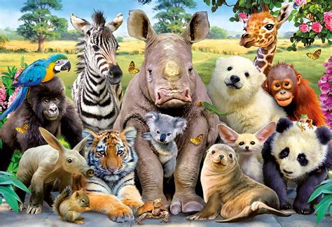 El Increíble Mundo De Los Animales Salvajes Ii Puzzlepassion