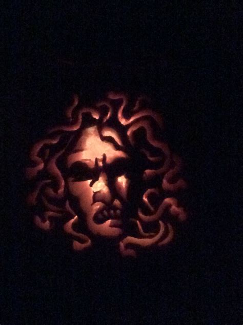 Medusa Pumpkin Pumpkin Medusa Crafts