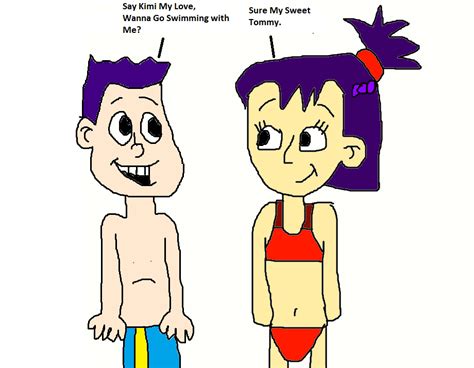 Rugrats fanart tommy blue crossover link tommy pickles link blue tommy crossover 2 link blue tommy crossover 1 link. Tommy Pickles asks Kimi Finster to go swimming by ...
