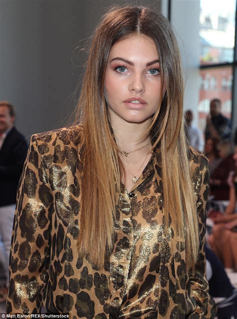 Most Beautiful Girl In The World Thylane Blondeau At Nyfw Daily Mail Online