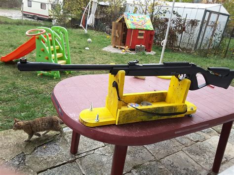 We recently bought a new rifle for the upcoming deer hunting. Pin on air rifle bench rest diy