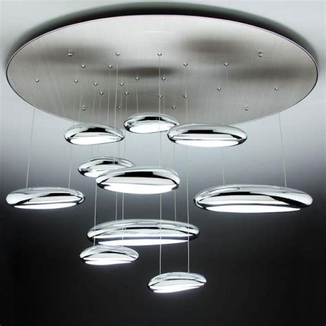 Lampadario a soffitto sospensione vintage groove design moderno in alluminio colore nero. Lampadari Moderni Led Online a Sospensione di Design ...