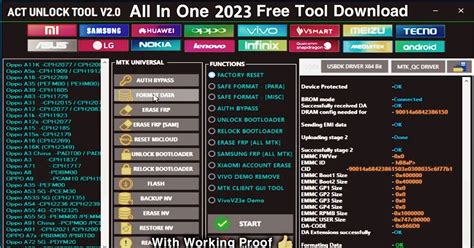ACT Unlock Tool Pro V With Loader Free Download