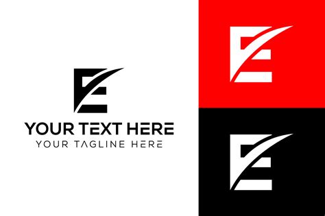 E Logo E Letter Logo Design Graphic By Rakibul62 · Creative Fabrica