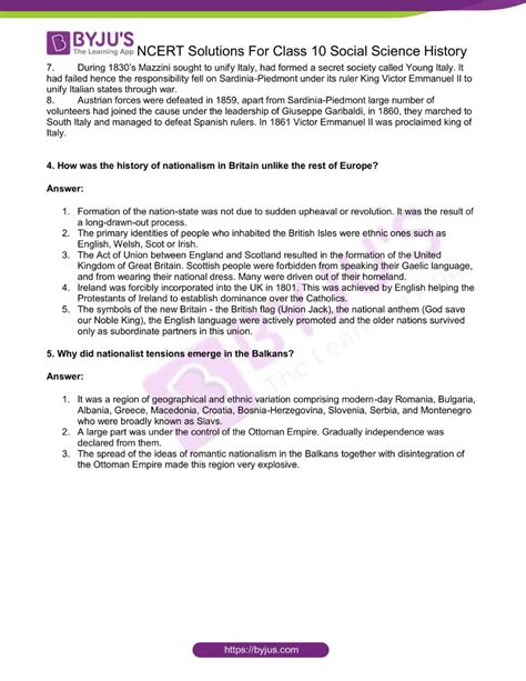 Ncert Solutions For Class 10 History Social Science Chapter 1 Rise Of
