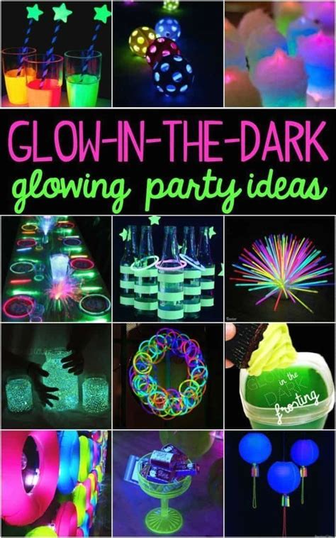 Glow In The Dark Party Ideas 1000 In 2020 Glow Party Sweet 16 Party Themes Neon Party