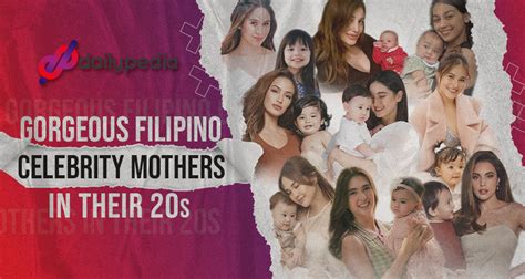 9 Gorgeous Filipino Celebrity Moms In Their ’20s Pinoyfeeds