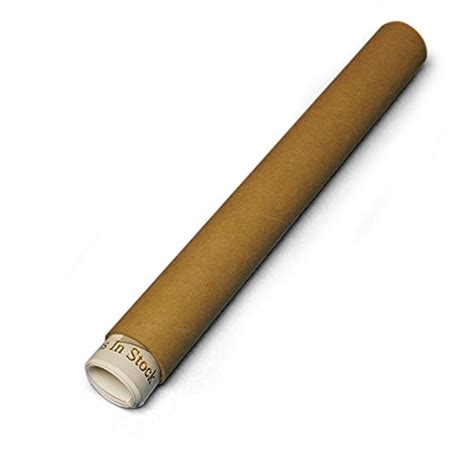 Brown Cardboard Mailing Tube 1 12 X 15 0060 Thick