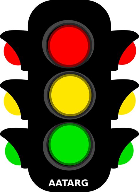 Traffic Light Red Yellow Green Png Picpng