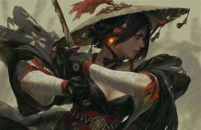 Samurai Sword Warrior Fantasy Desktop Wallpapers